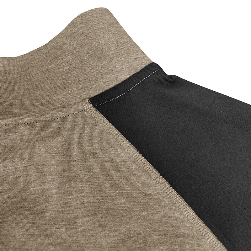 Men's Basic Casual Color Block Hoodie