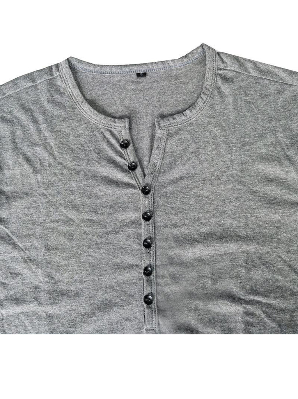 Daniel Solid Color Long-sleeved T-shirt