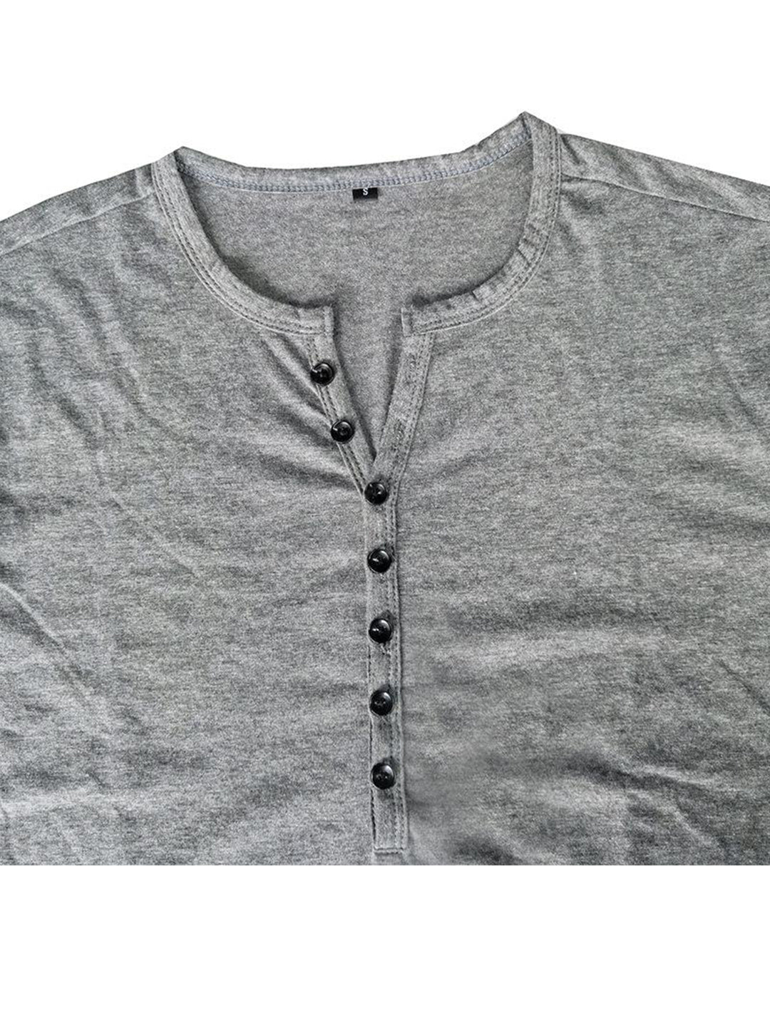 Daniel Solid Color Long-sleeved T-shirt
