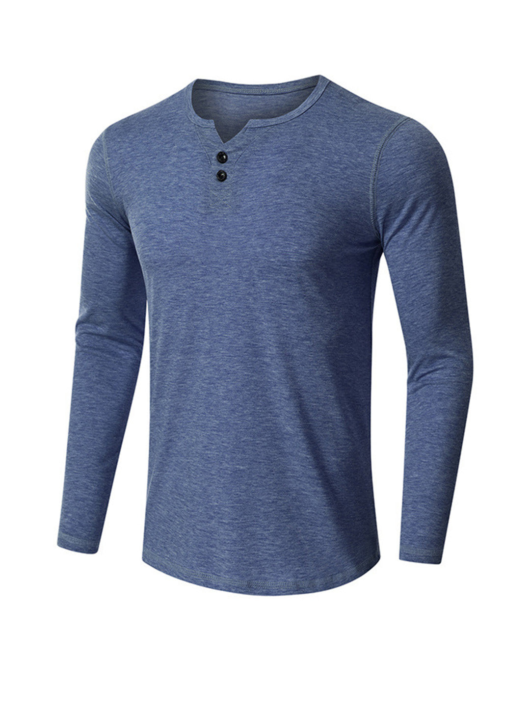 Robert Solid Color Long Sleeve T-shirt