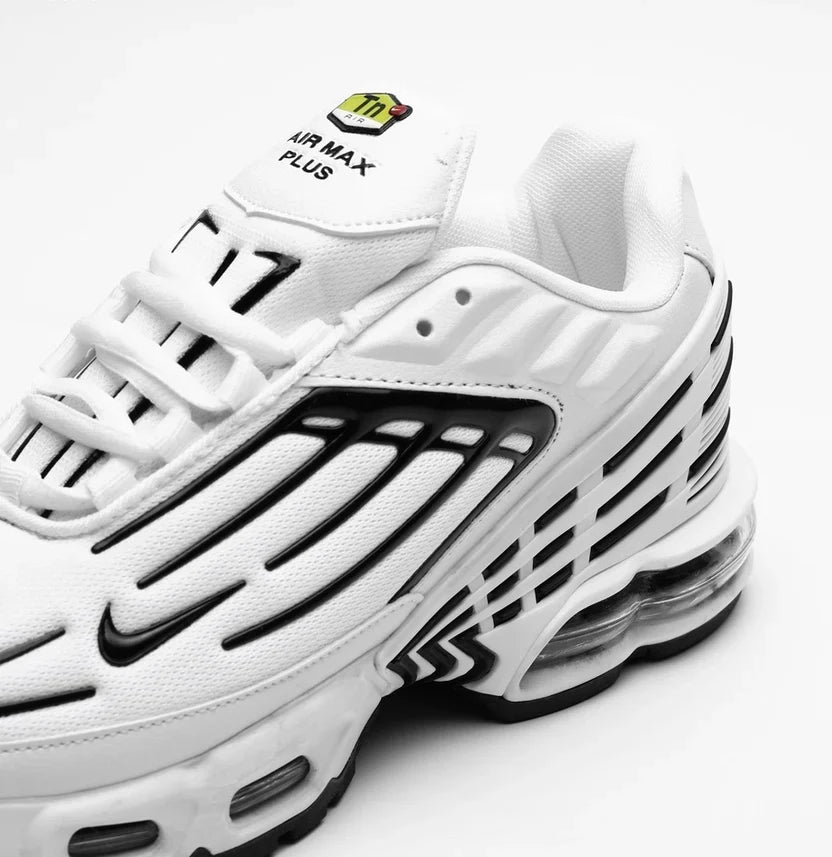 Nike Air Max Plus 3 (TN3) White/Black – Sneakers Homme Tuned Air Premium