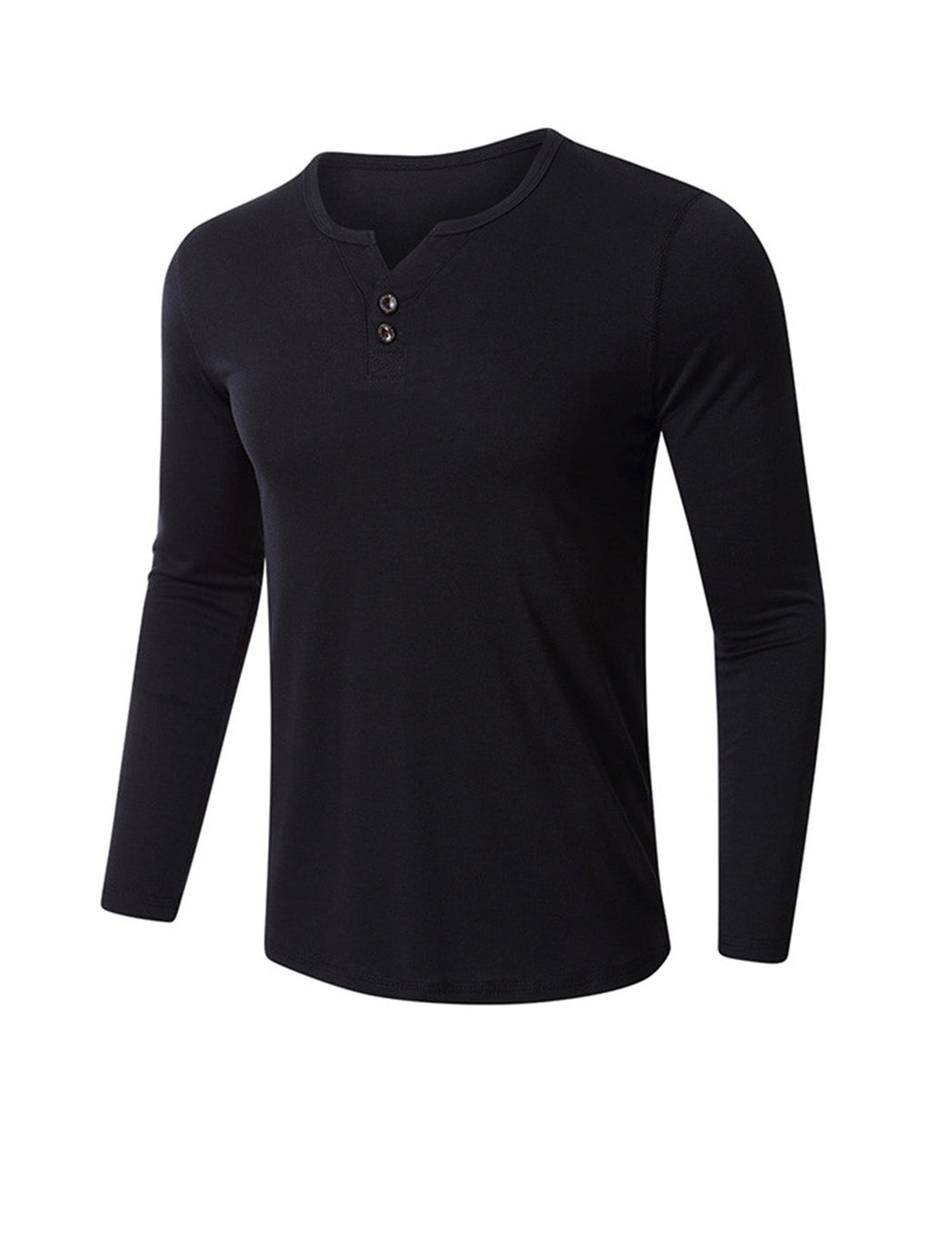 Robert Solid Color Long Sleeve T-shirt