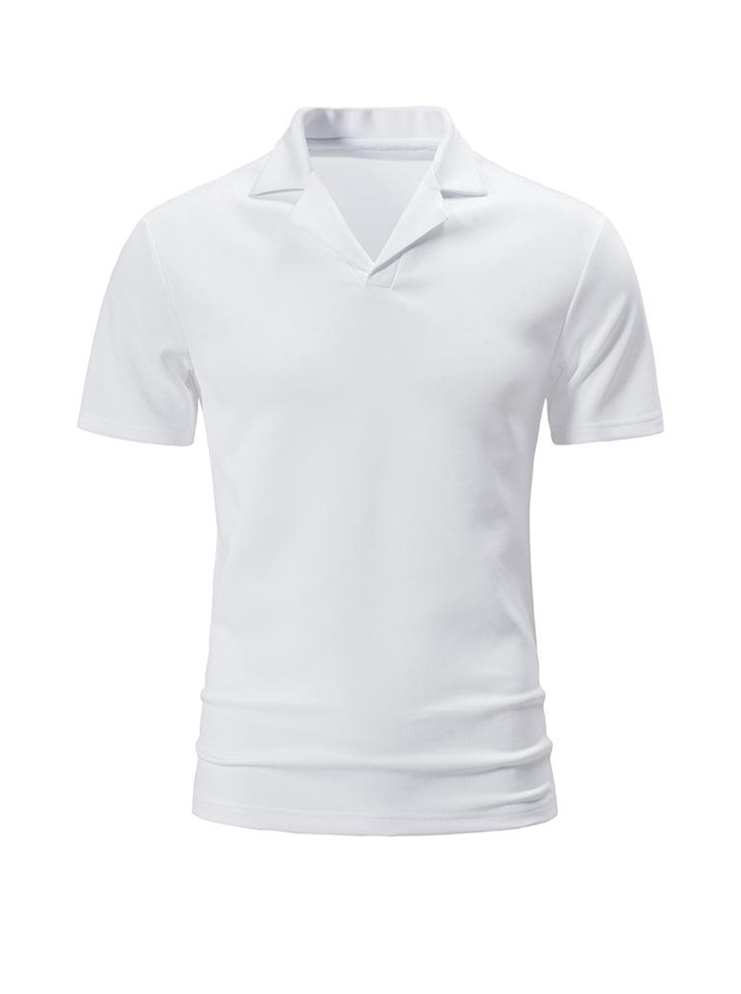 Campbell Lapel Short-sleeved T-shirt