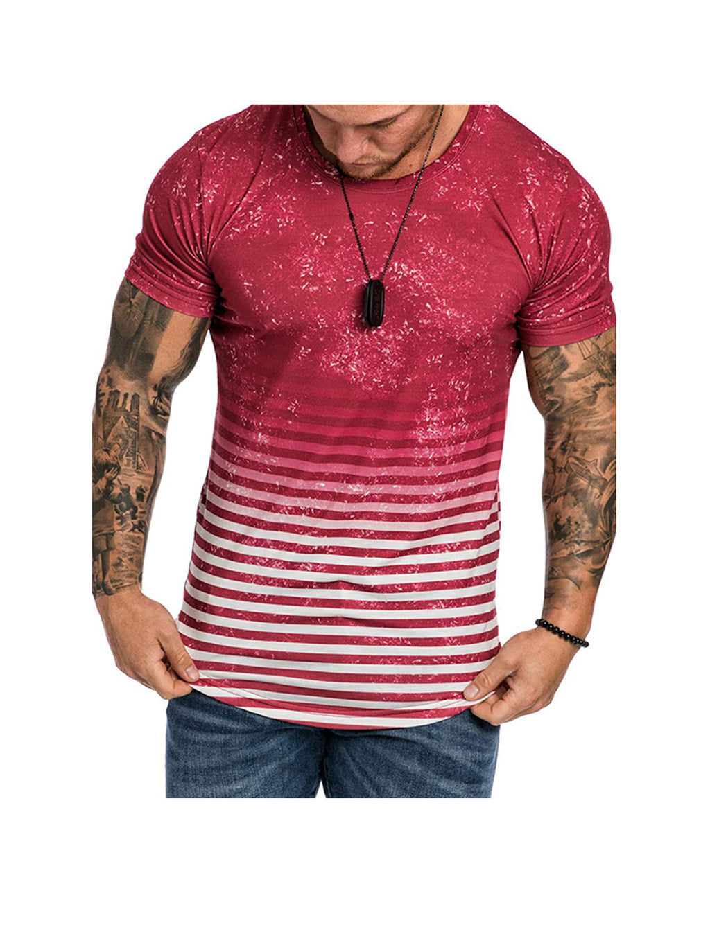 Alan Striped Short Sleeve T-Shirt