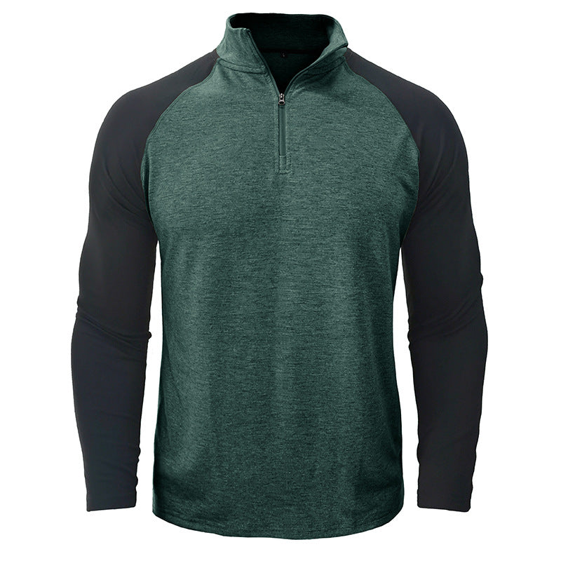 Men's Basic Casual Color Block Hoodie