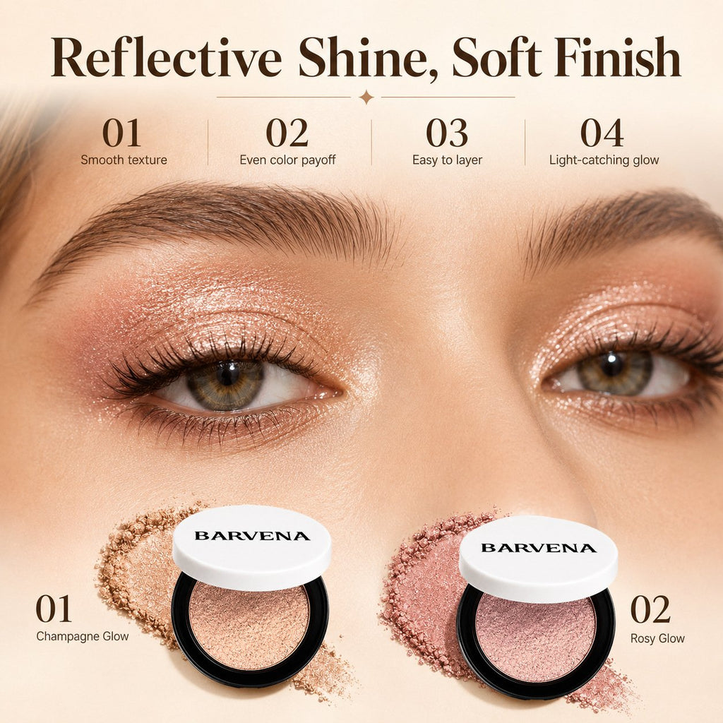 🎨💫 Multicolor Metallic Eyeshadow – Buildable, shimmering metallic eyeshadow