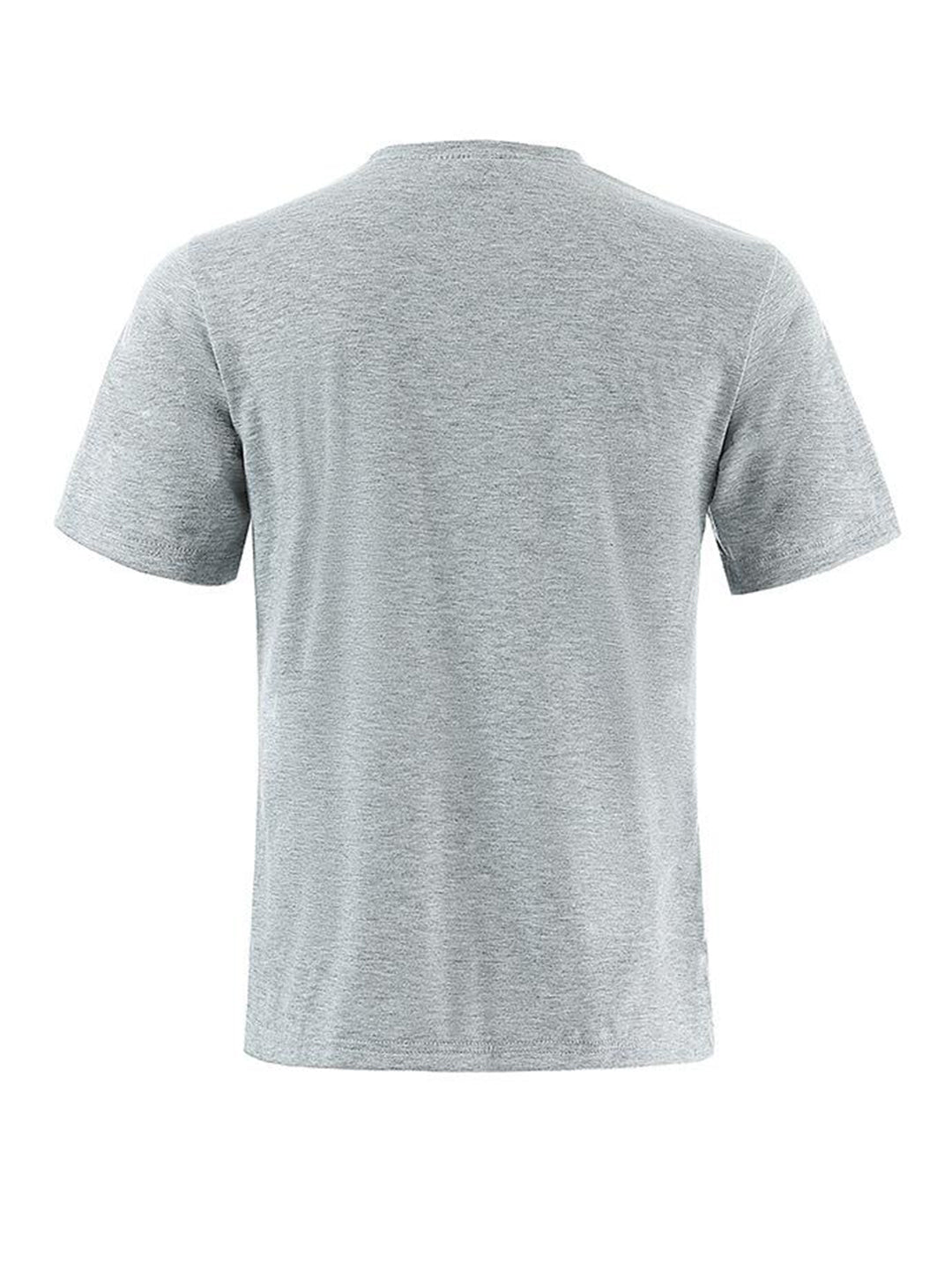 Morris Solid Color Decorative Buckle Short-sleeved T-shirt
