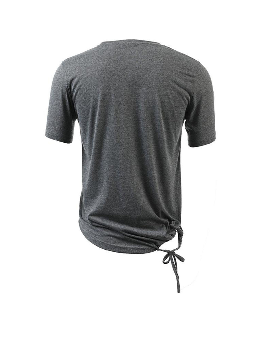 Leonard Cut Design Irregular Hem Short-sleeved T-shirt
