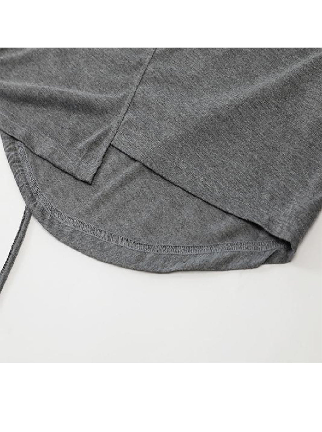 Leonard Cut Design Irregular Hem Short-sleeved T-shirt