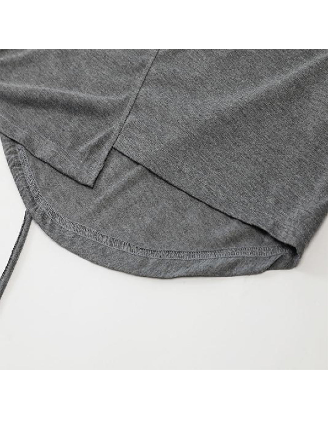 Leonard Cut Design Irregular Hem Short-sleeved T-shirt