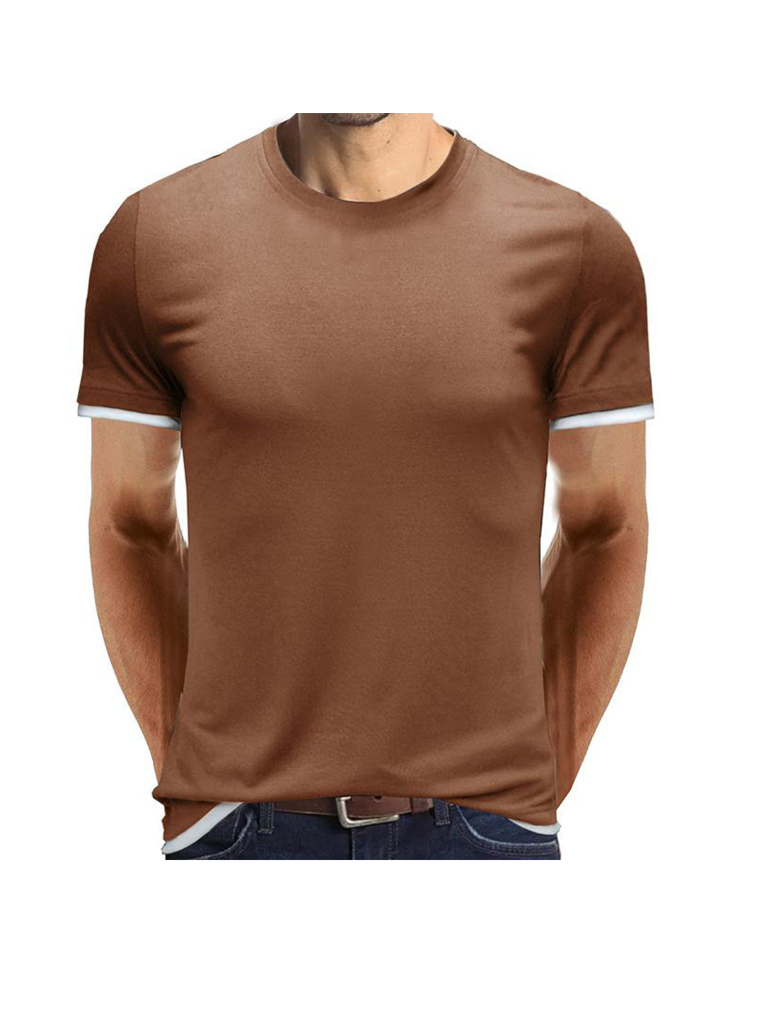 Daniel Contrast Trim T-shirt
