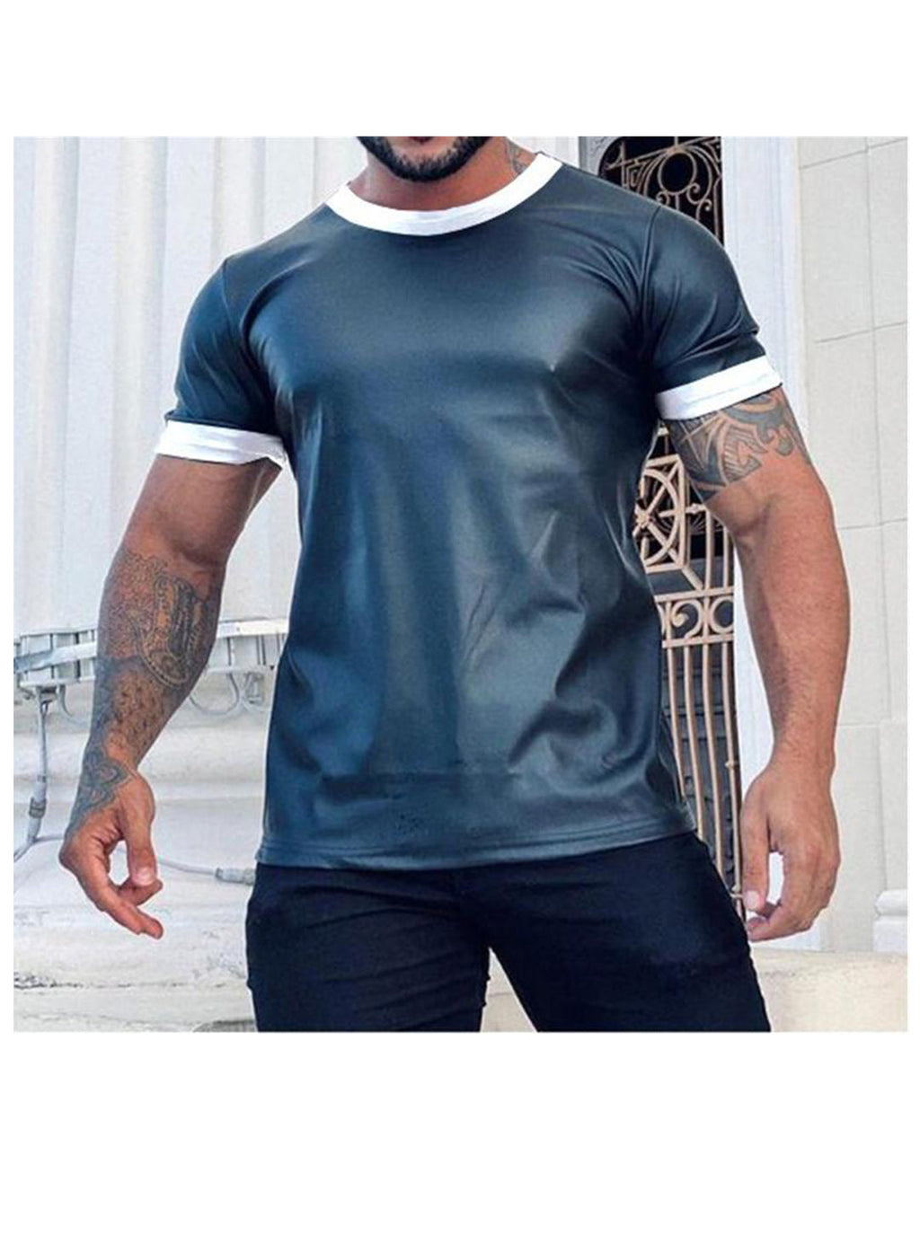 Rolland Patchwork Short-sleeved T-shirt