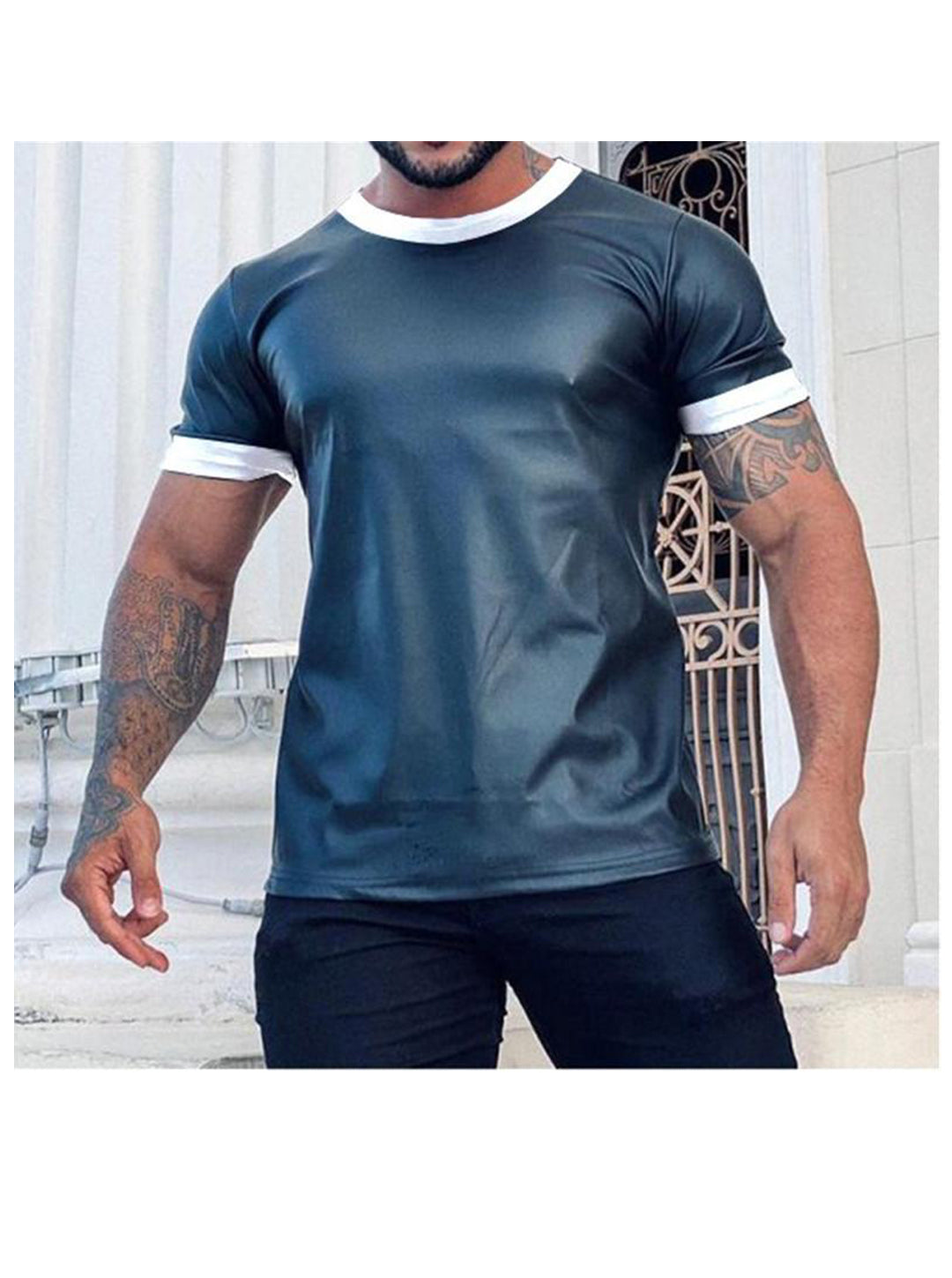 Rolland Patchwork Short-sleeved T-shirt