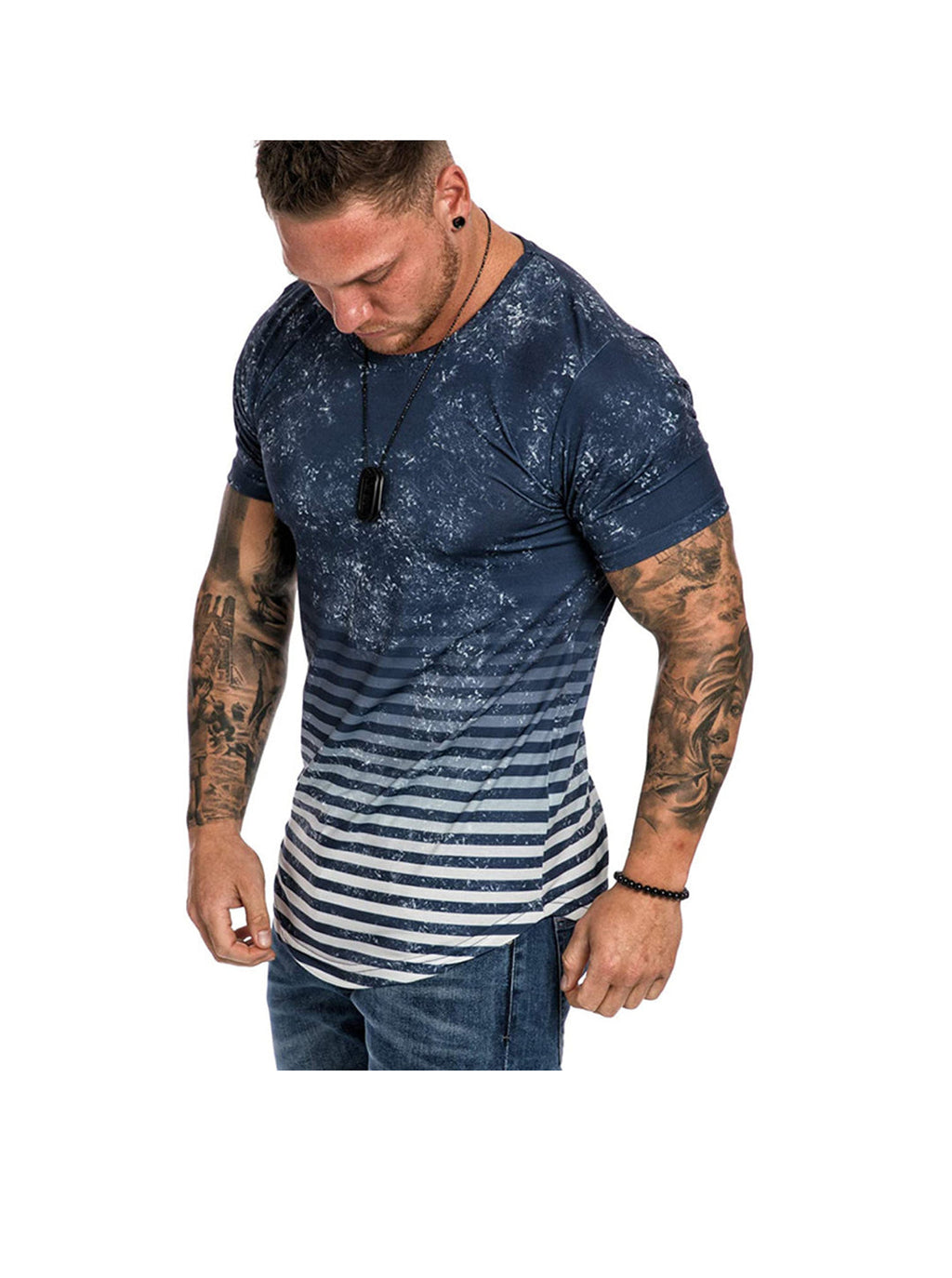 Alan Striped Short Sleeve T-Shirt