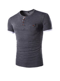 Brian Henry Collar Short-sleeved T-shirt