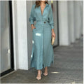 2025 Solid color maxi dress  (Upgraded Version)