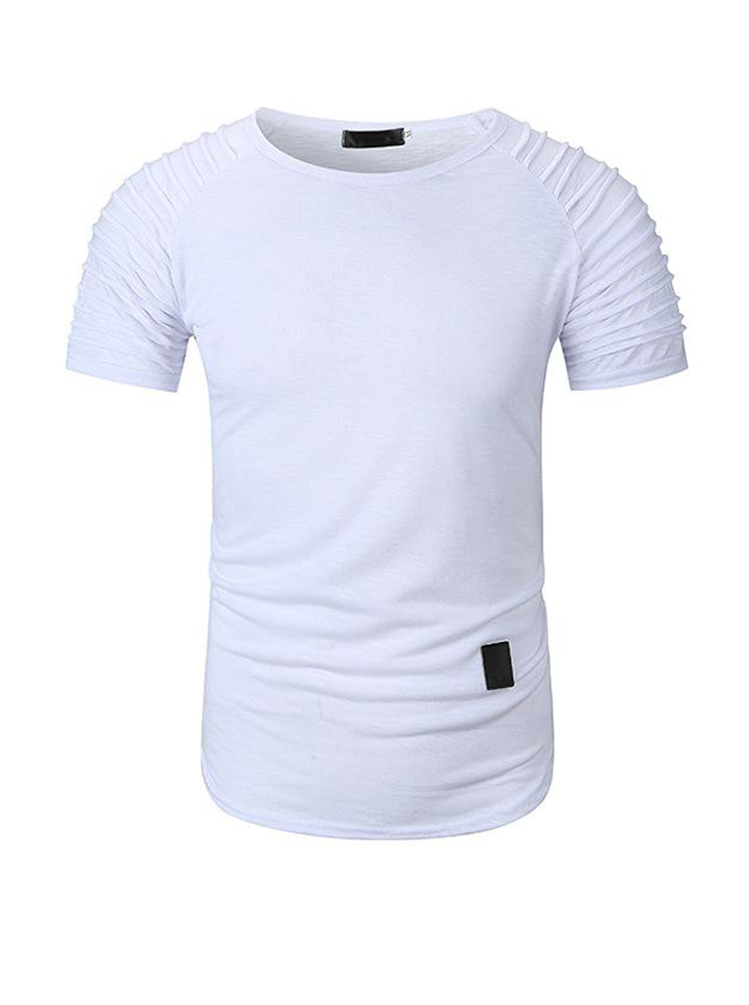 Halter Raglan Sleeves Short Sleeve T-shirt