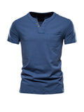 Men's Simple V-Neck Casual T-shirt