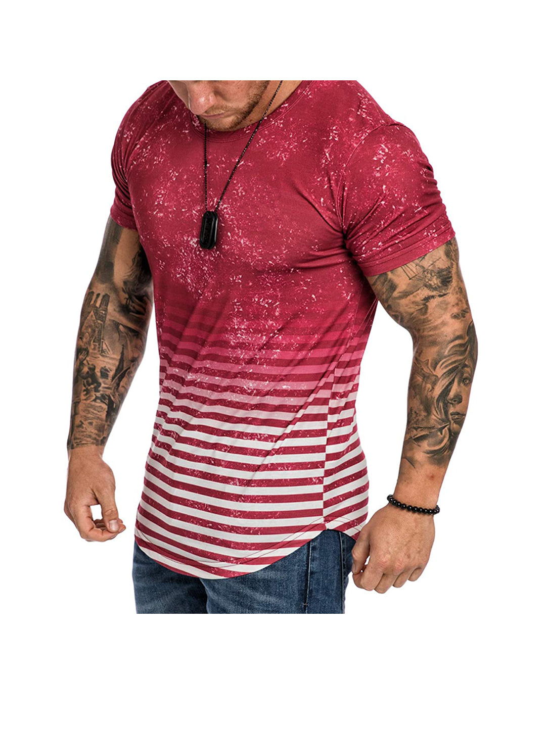 Alan Striped Short Sleeve T-Shirt