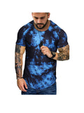 Terry Raglan Sleeves Tie Dye T-shirt