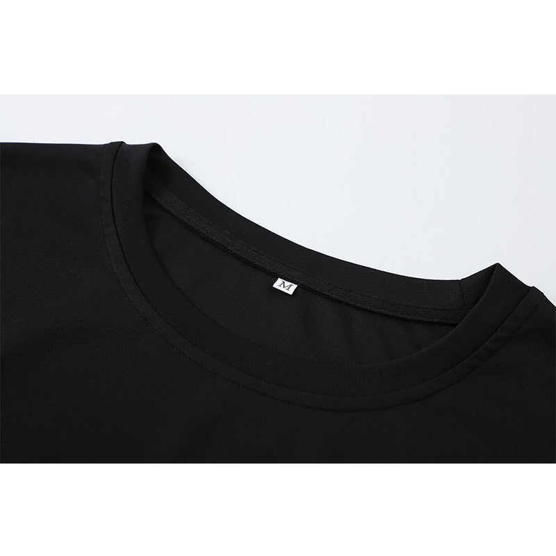 Men's Color Block Casual Short Sleeve T-shirt