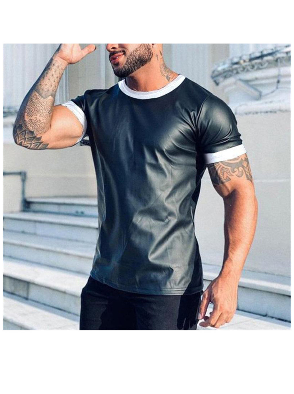 Rolland Patchwork Short-sleeved T-shirt
