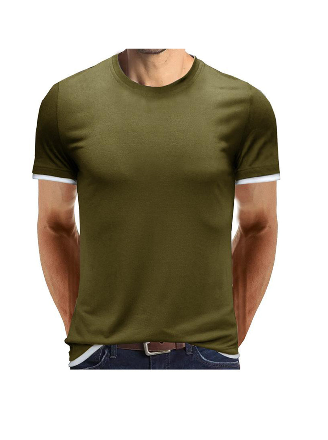 Daniel Contrast Trim T-shirt
