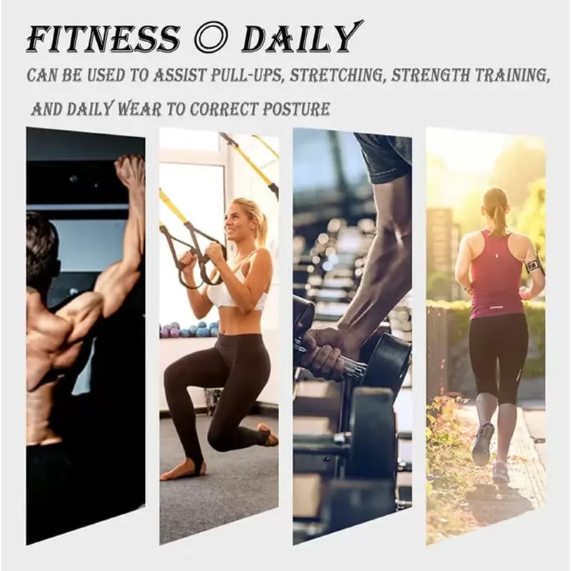 💥💥🔥GETBED Fitness Posture Corrector Training Straps