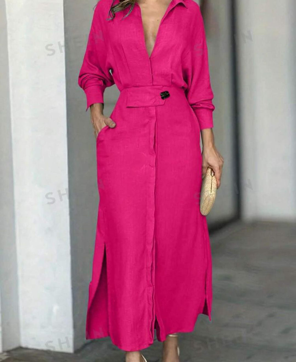 2025 Solid color maxi dress  (Upgraded Version)
