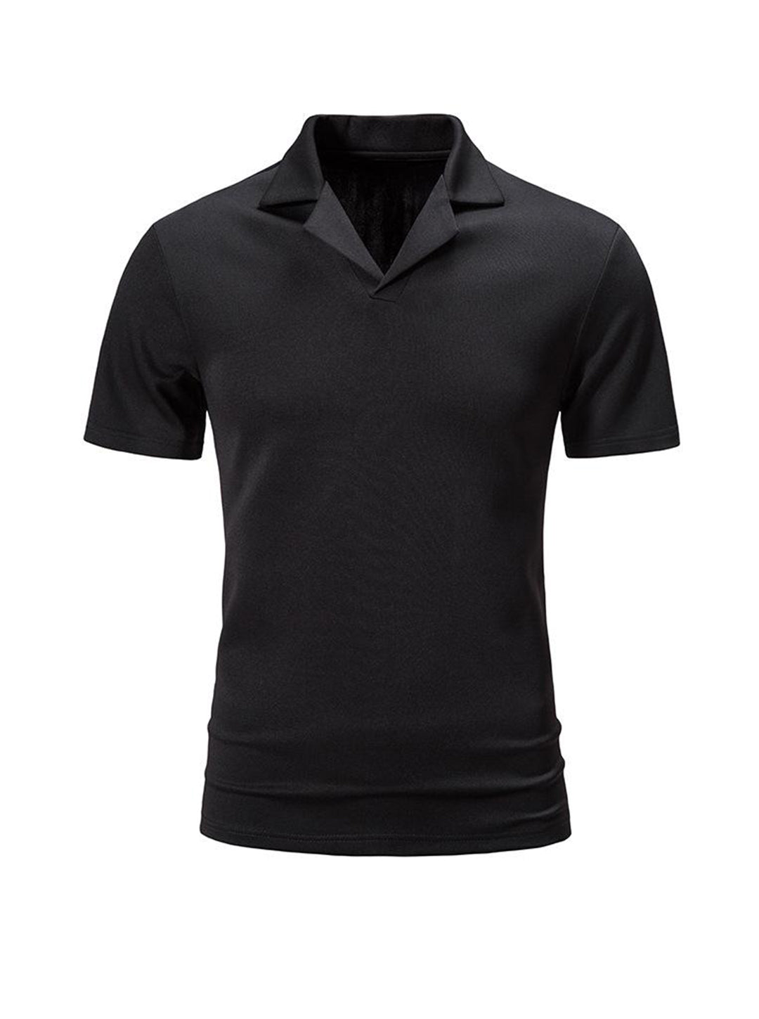 Campbell Lapel Short-sleeved T-shirt