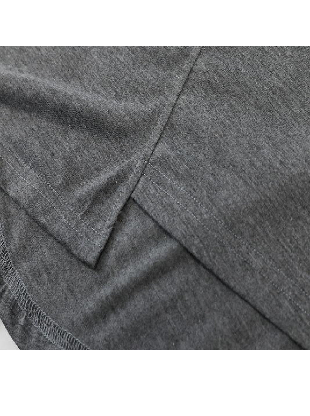 Leonard Cut Design Irregular Hem Short-sleeved T-shirt