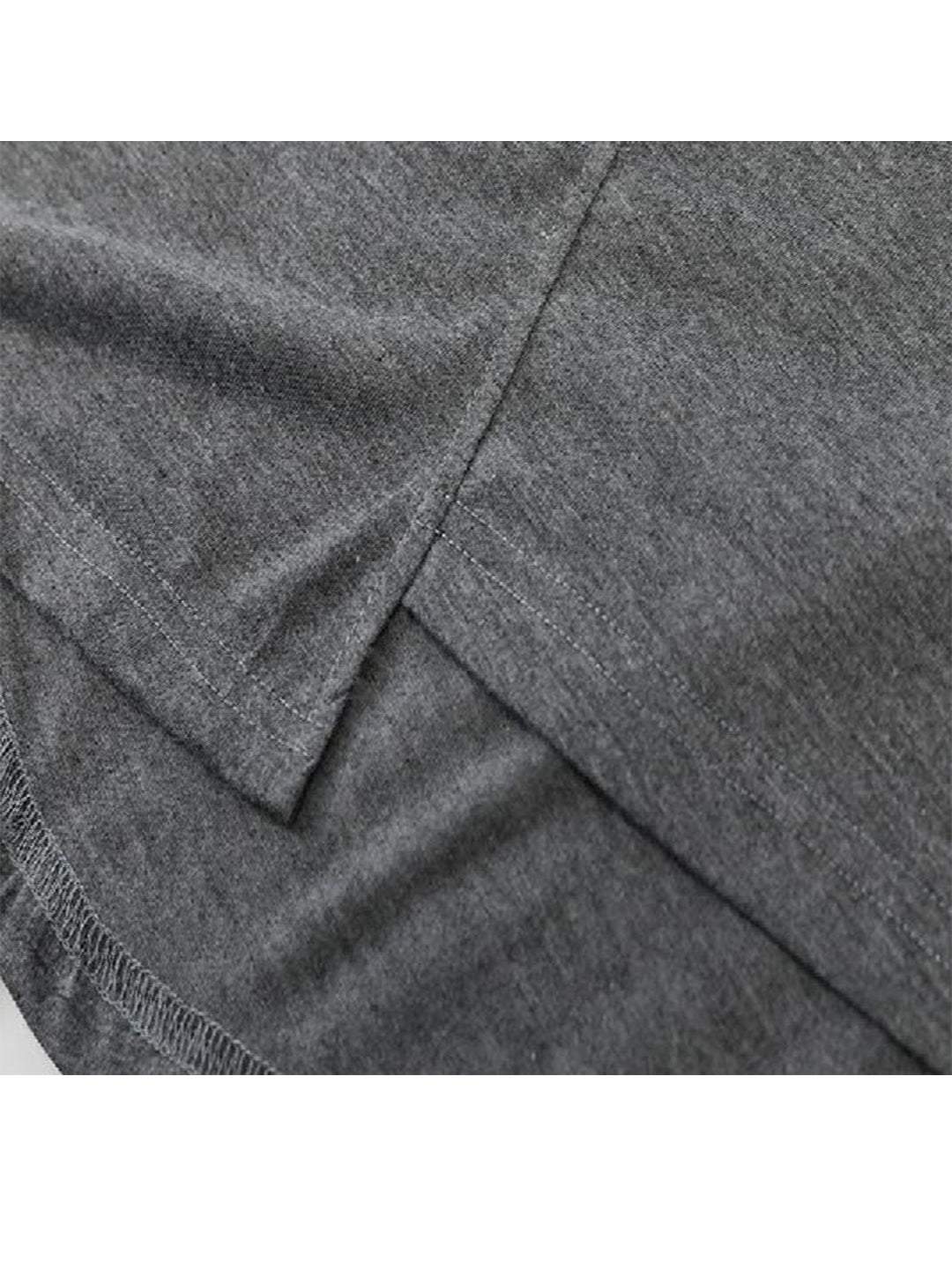 Leonard Cut Design Irregular Hem Short-sleeved T-shirt