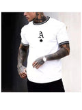 Morgan Round Neck Short Sleeve Digital Print T-Shirt