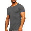Men's Solid Color Short Sleeve T-Shirt
