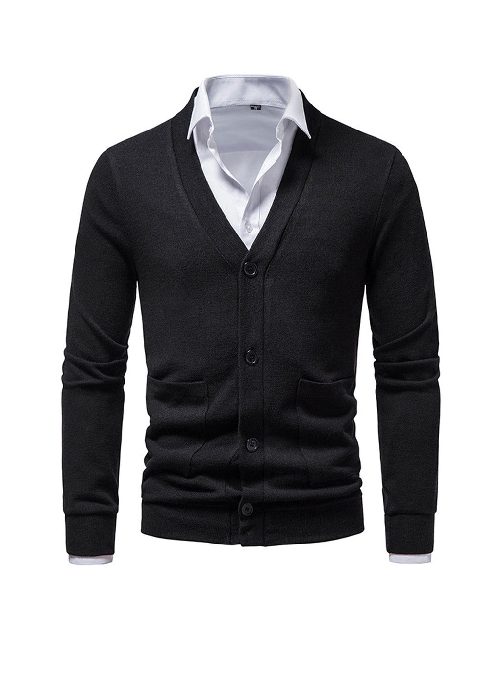 Brent Pocket Casual Cardigan (shirt not included)