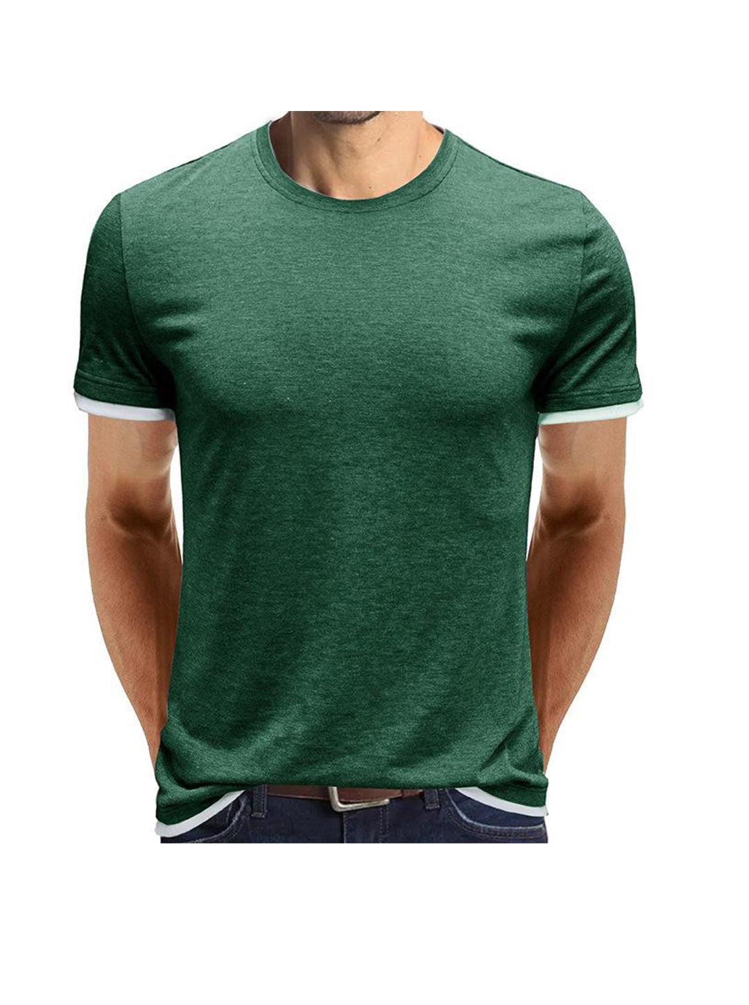Daniel Contrast Trim T-shirt