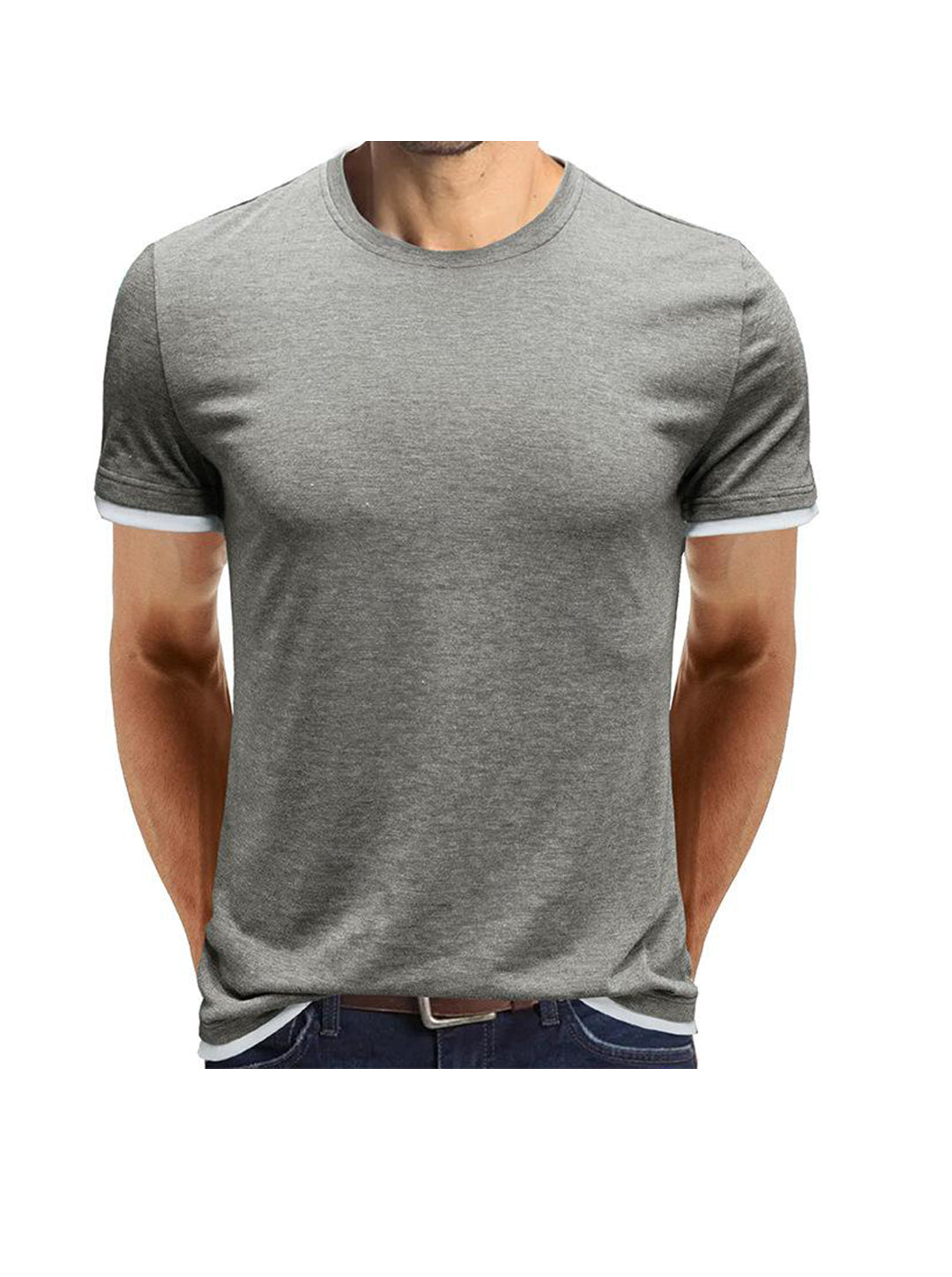 Daniel Contrast Trim T-shirt