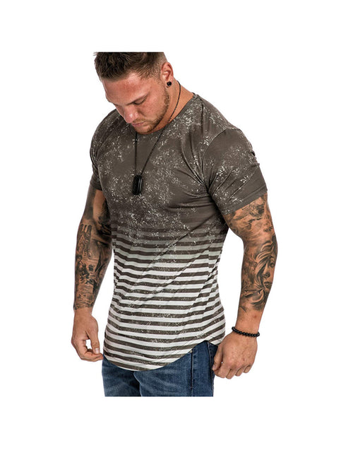 Alan Striped Short Sleeve T-Shirt