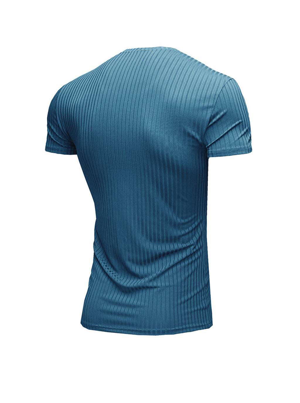 Robert Ribbed Fabric V-neck T-shirt