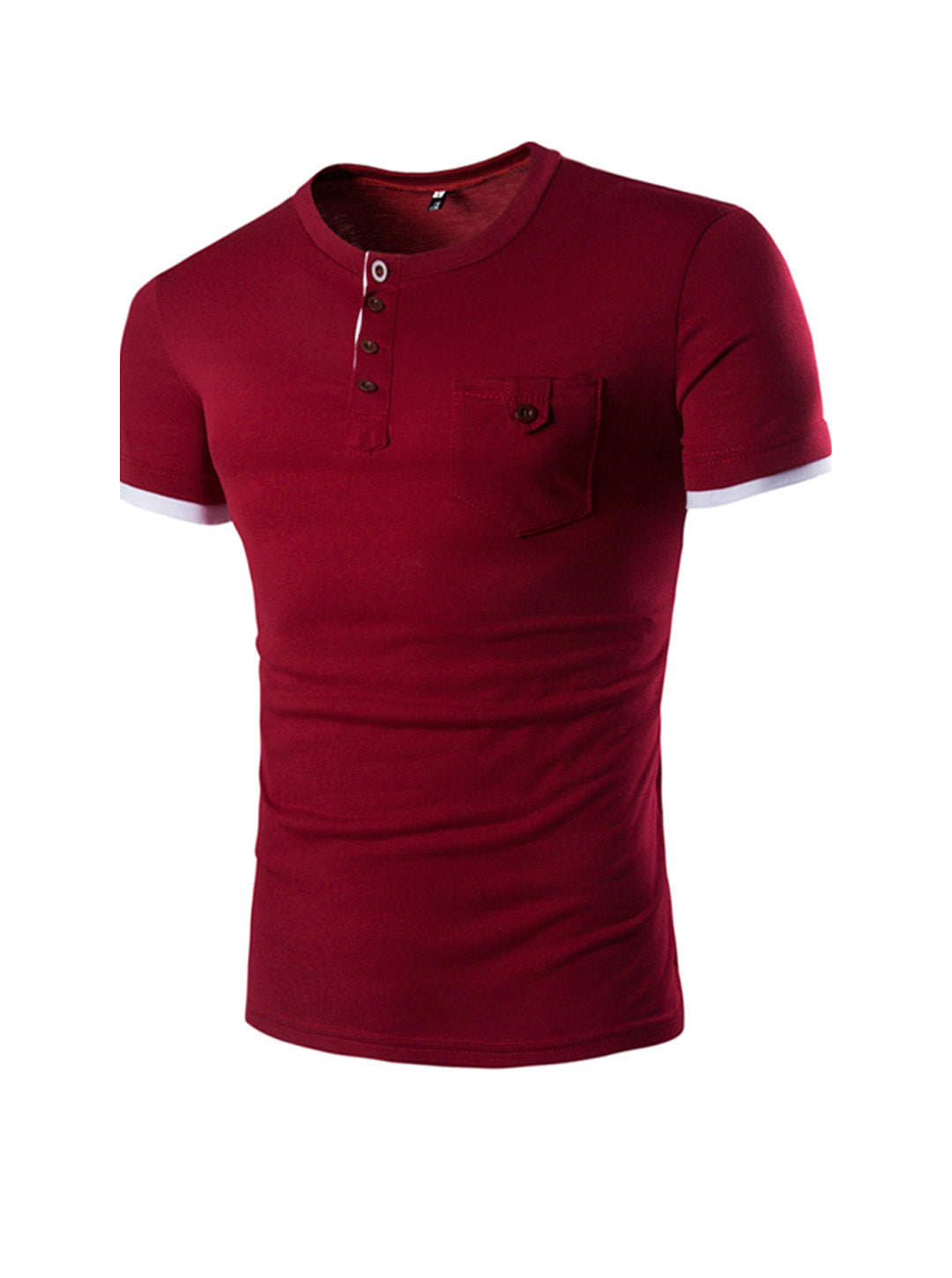 Brian Henry Collar Short-sleeved T-shirt