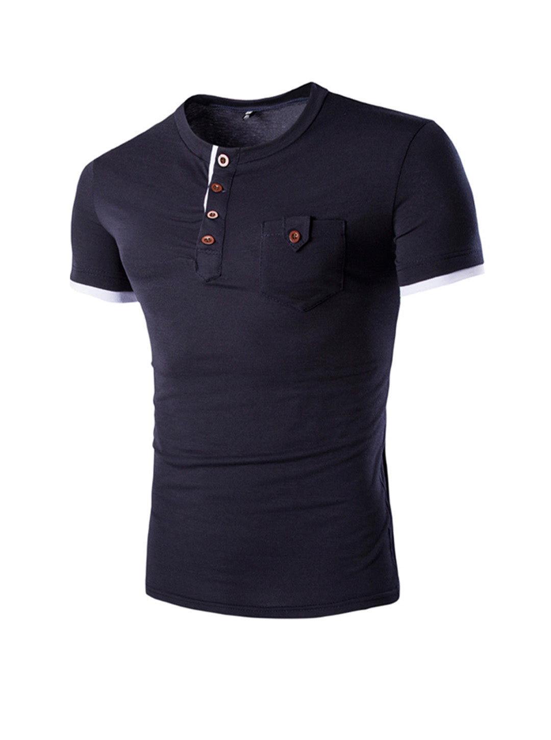 Brian Henry Collar Short-sleeved T-shirt