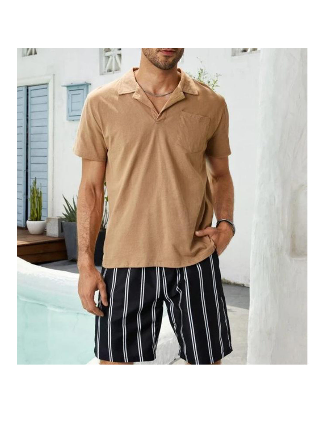 Gorman Lapel Collar T-shirt