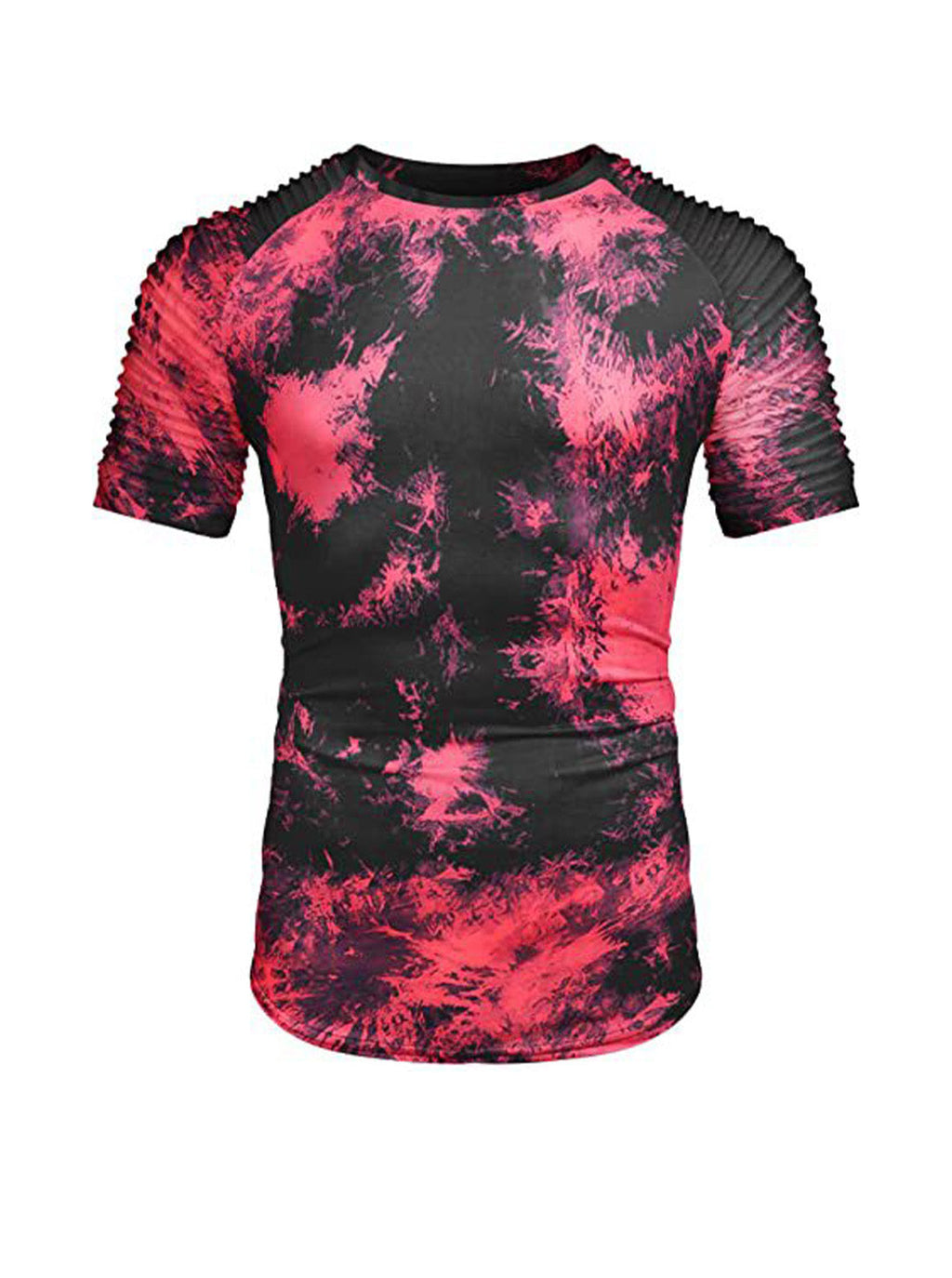 Terry Raglan Sleeves Tie Dye T-shirt