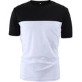 Men's Color Block Casual Short Sleeve T-shirt