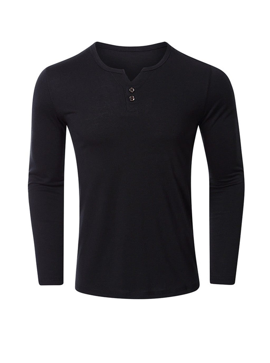 Robert Solid Color Long Sleeve T-shirt