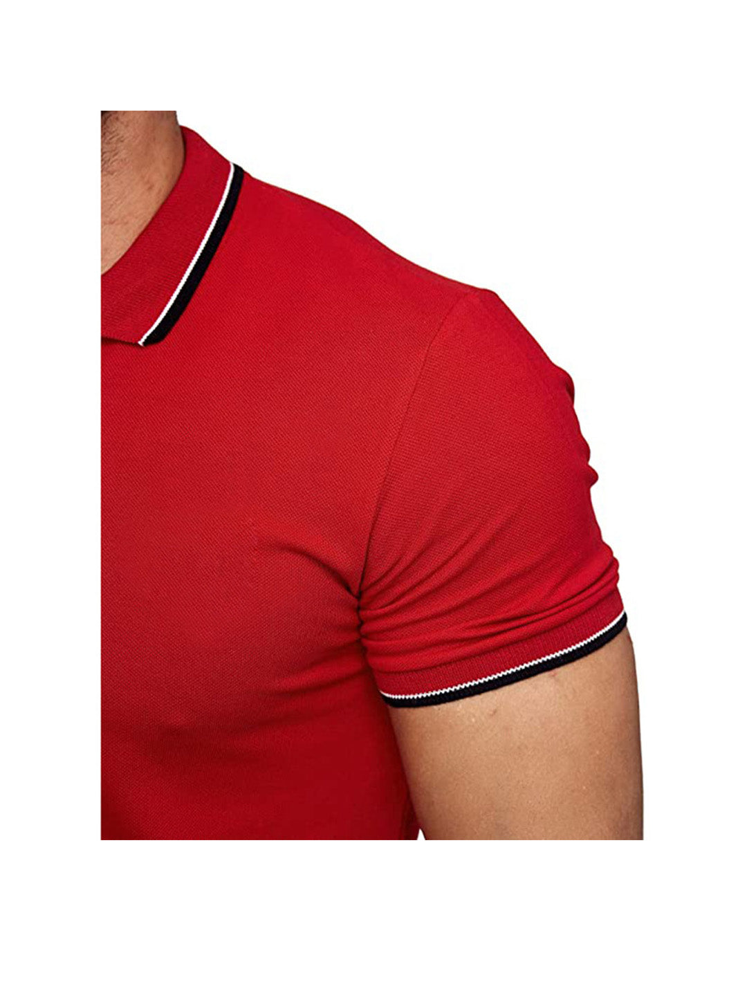 Harold Solid Color Short-sleeved Polo Shirt