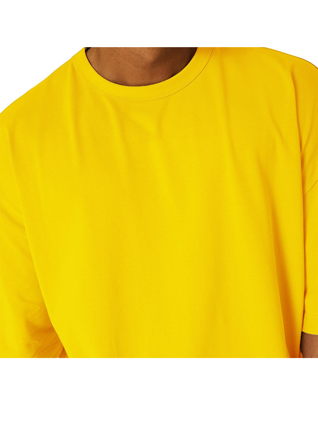 Rogers Solid Color Cotton Oversize Short-sleeved T-shirt